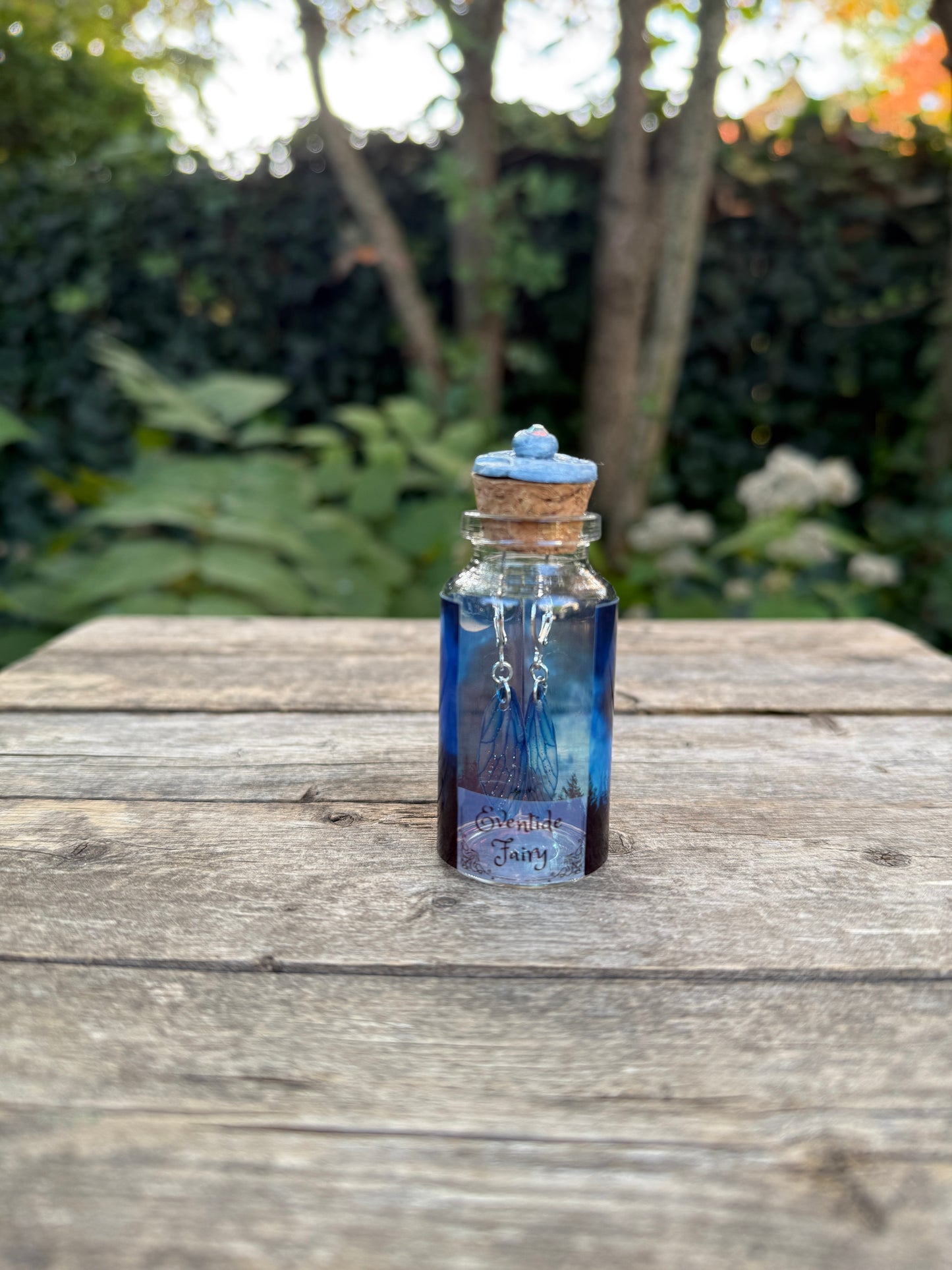 Mini Faerie Earrings in a Bottle – Collectible Fairycore Gift