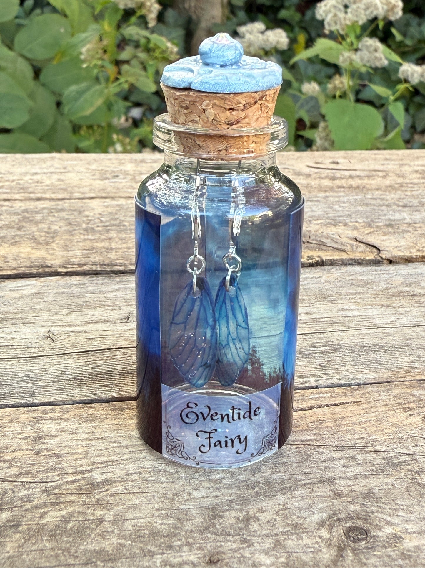 Mini Faerie Earrings in a Bottle – Collectible Fairycore Gift