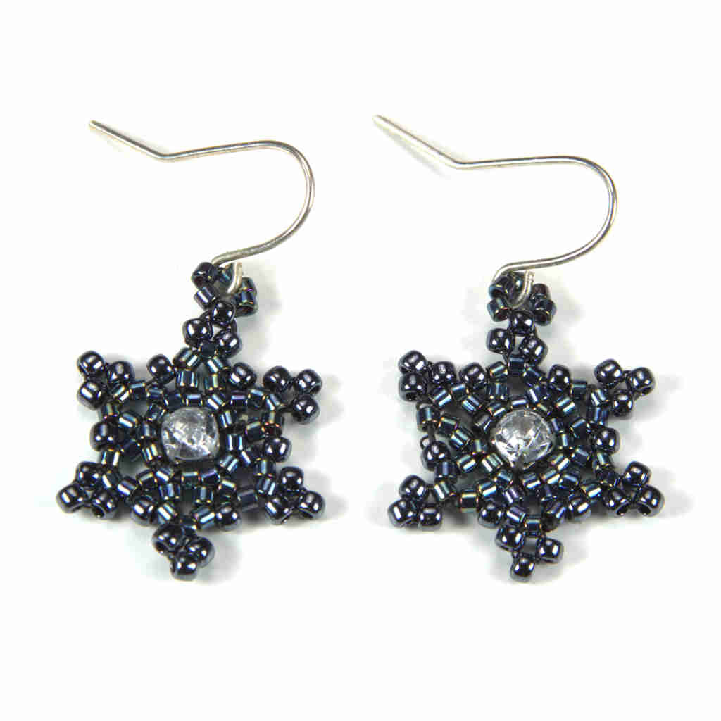 Black gothic snowflake
