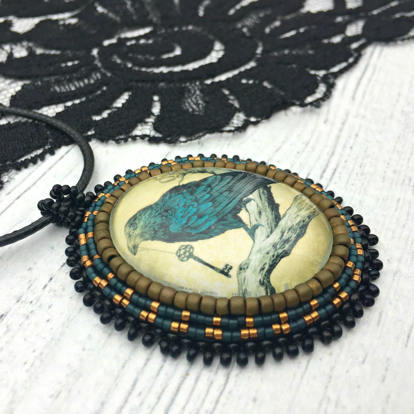 blue raven right side