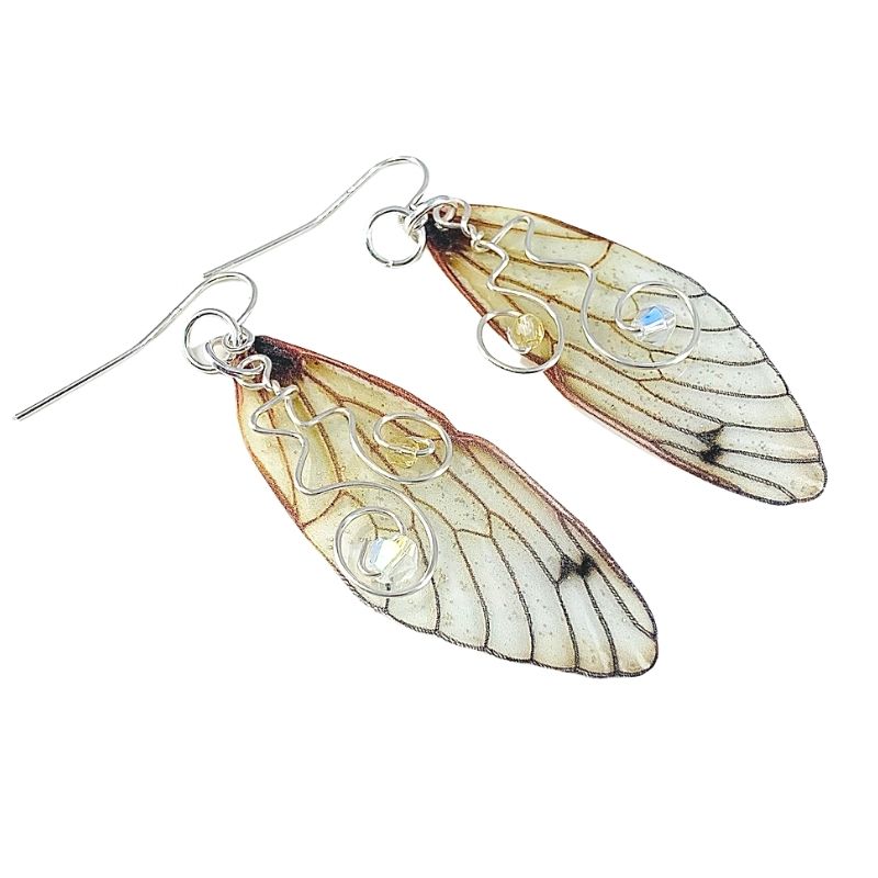 Fairy Cottagecore Sterling Silver Earrings