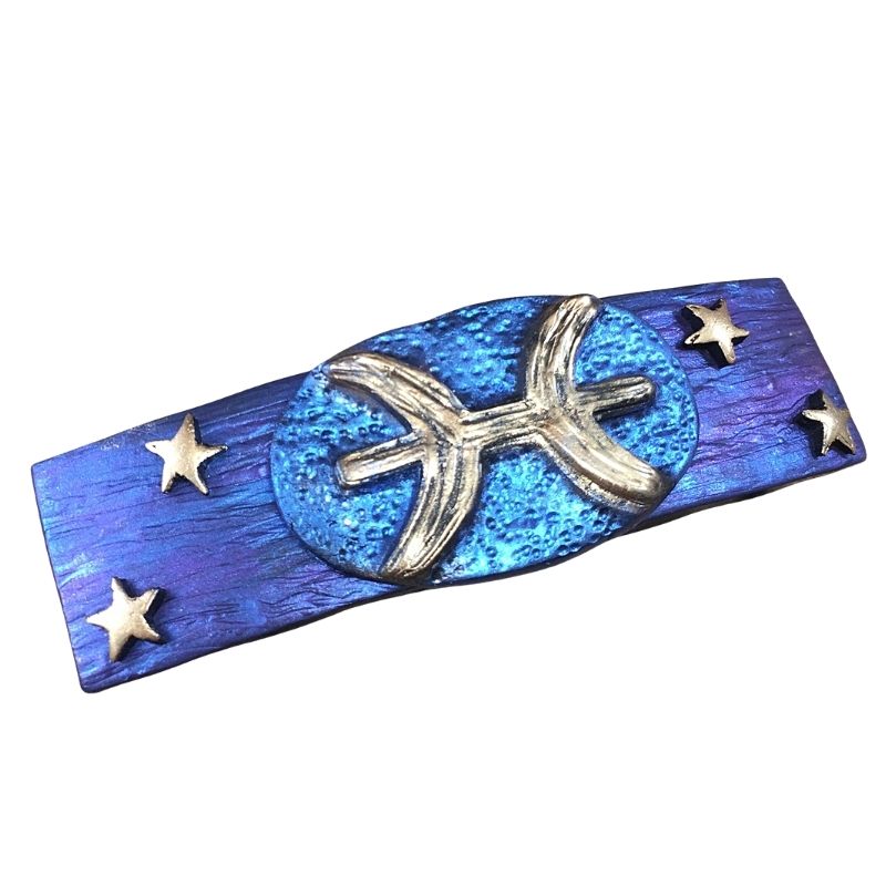 Pisces woman hair clip