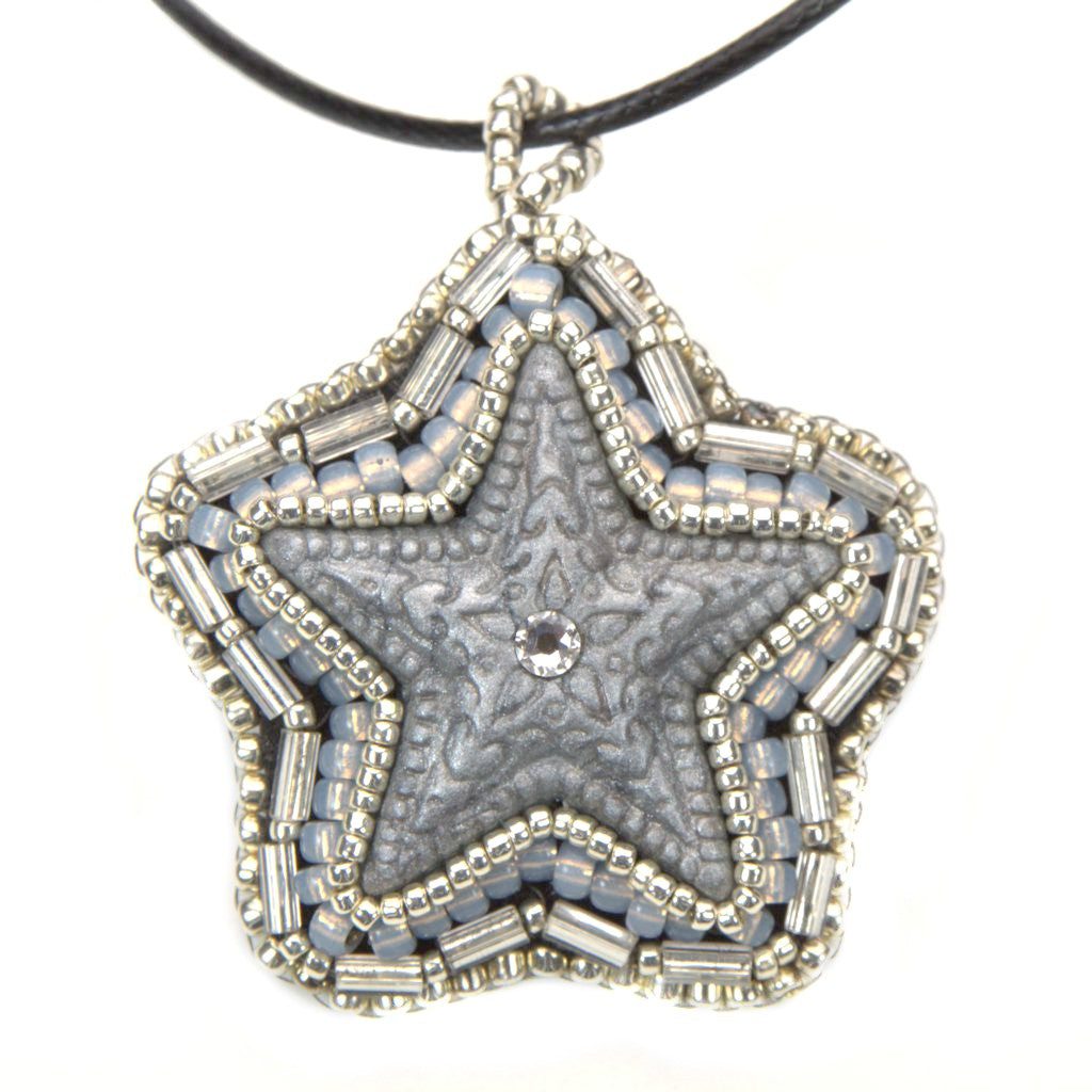 silver star necklace