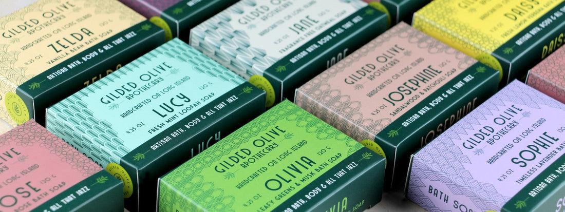 The Gilded Olive Handmade Soap Collection