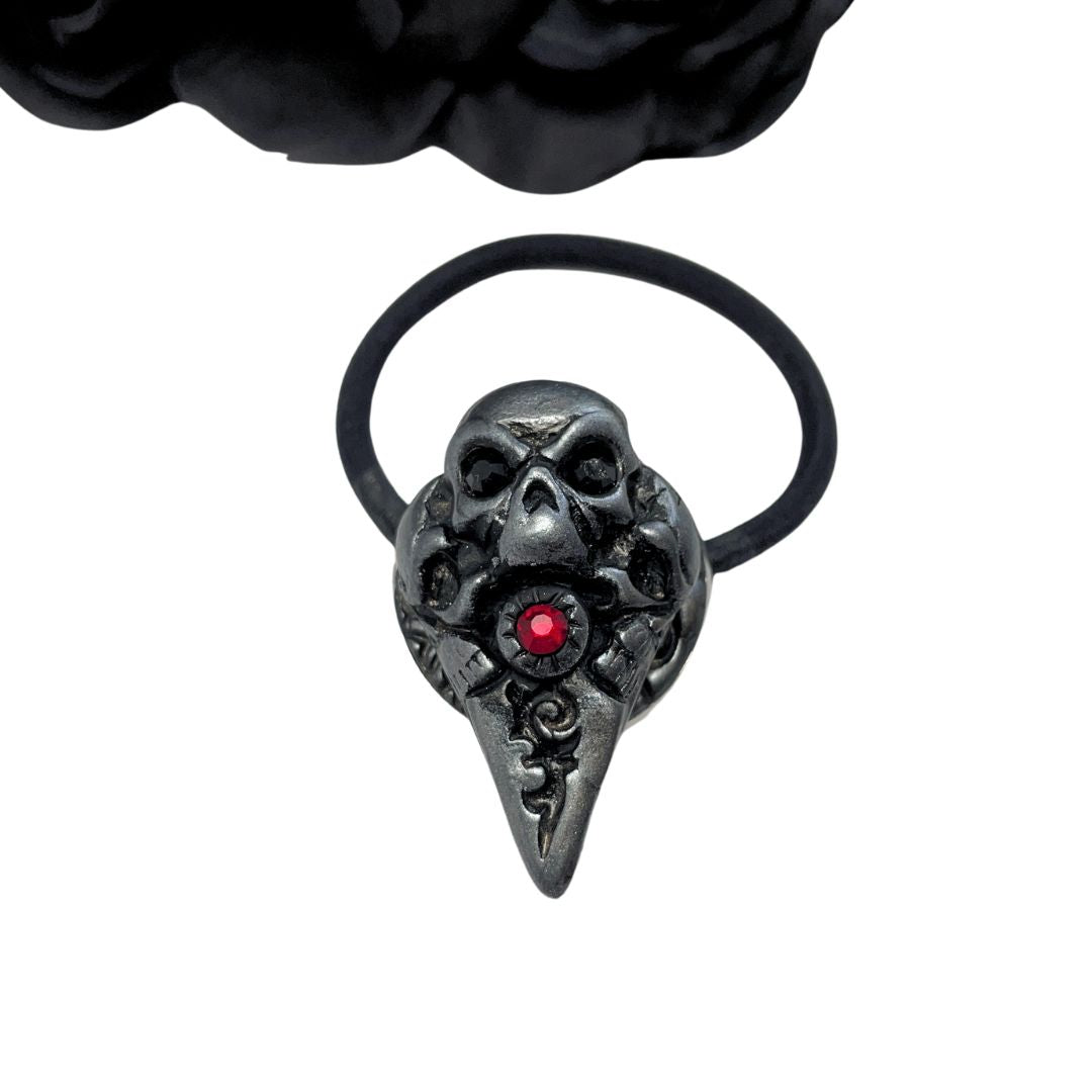 Triple Skull Hair Tie