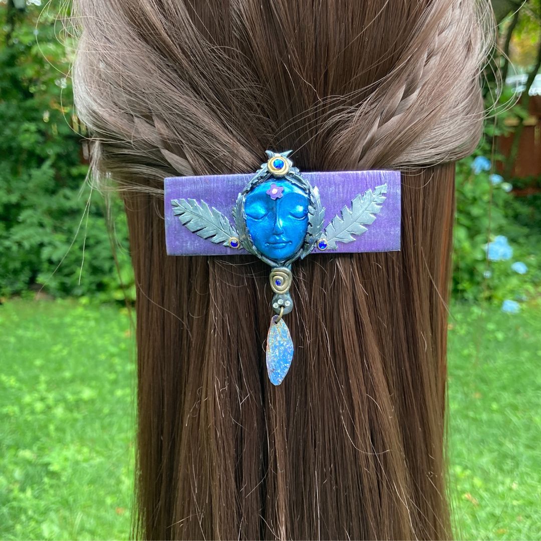 Queen of the Fairies Dangle Hair Clip