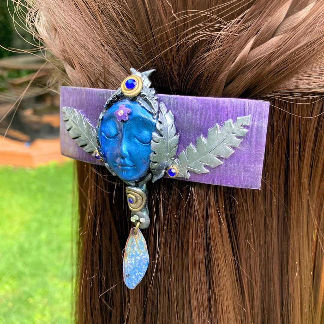 Queen of the Fairies Dangle Hair Clip