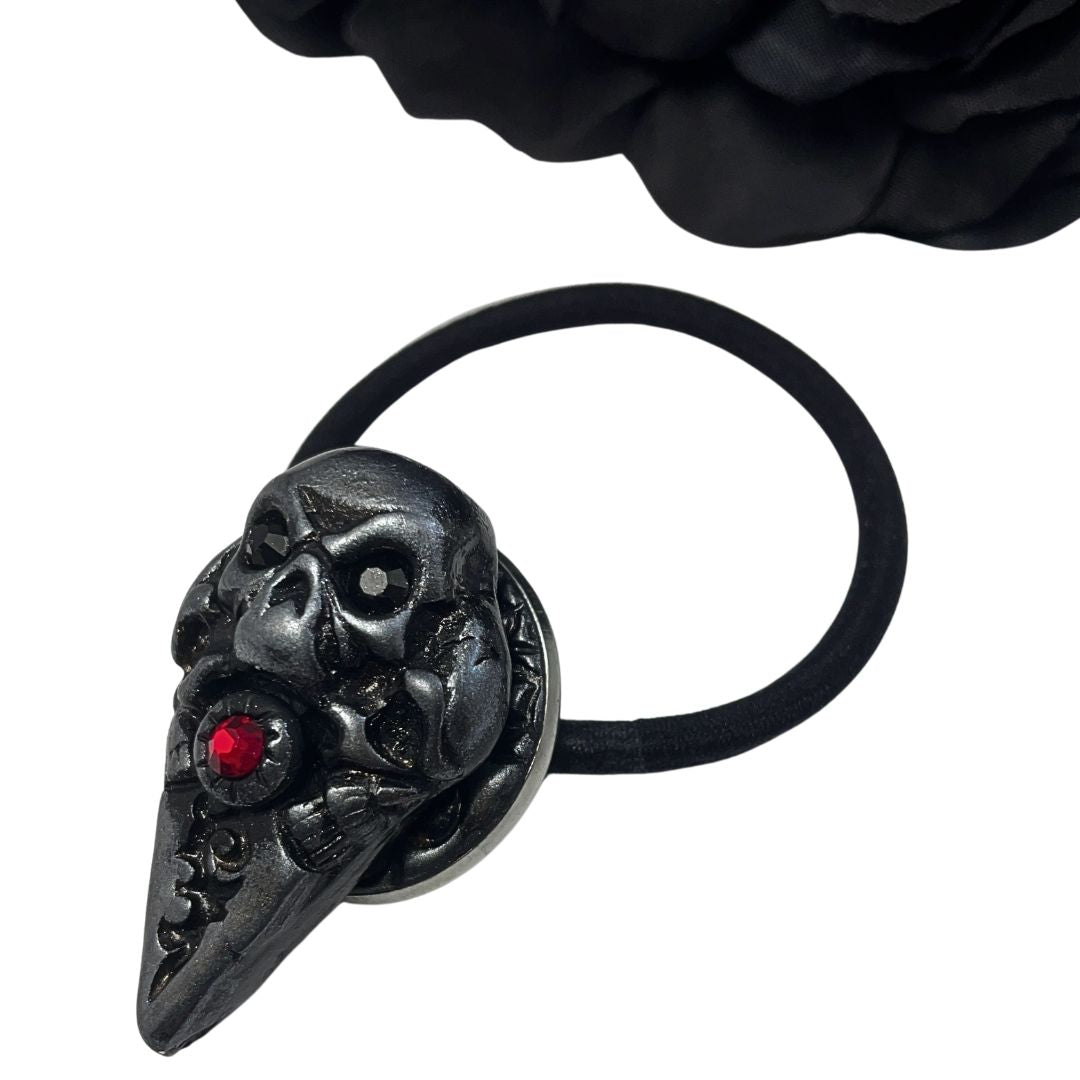 Triple Skull Hair Tie