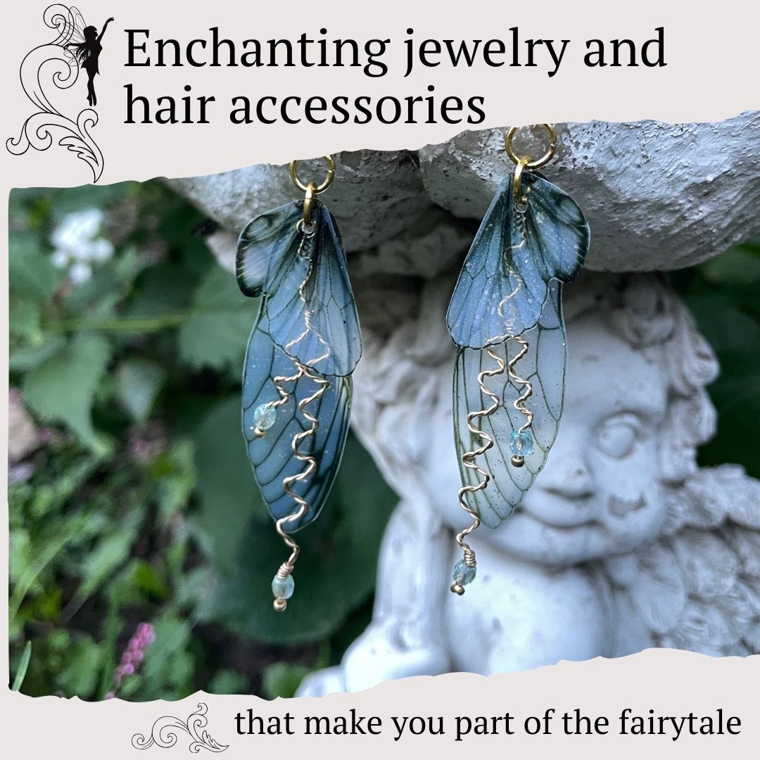 Load video: A video showing fantasy jewelry and hair accessories