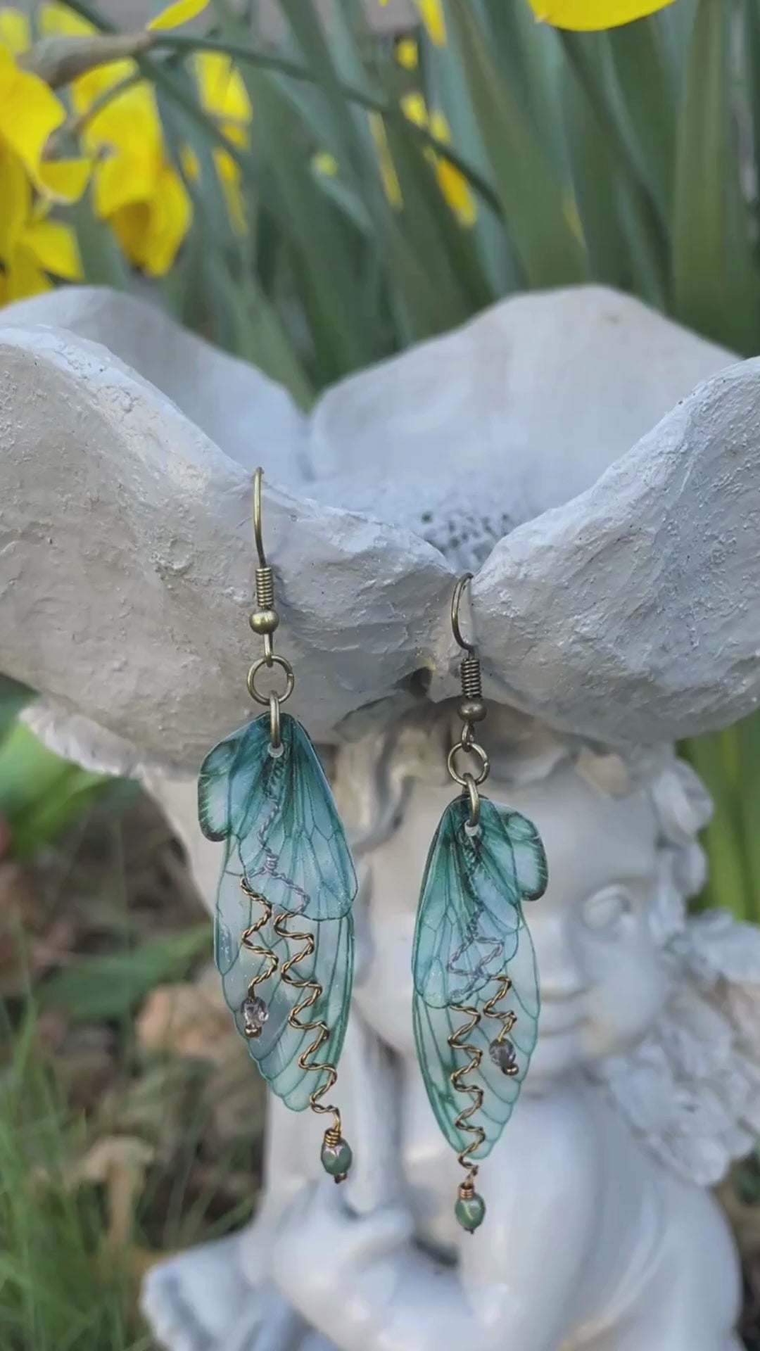 forest fairy earrings