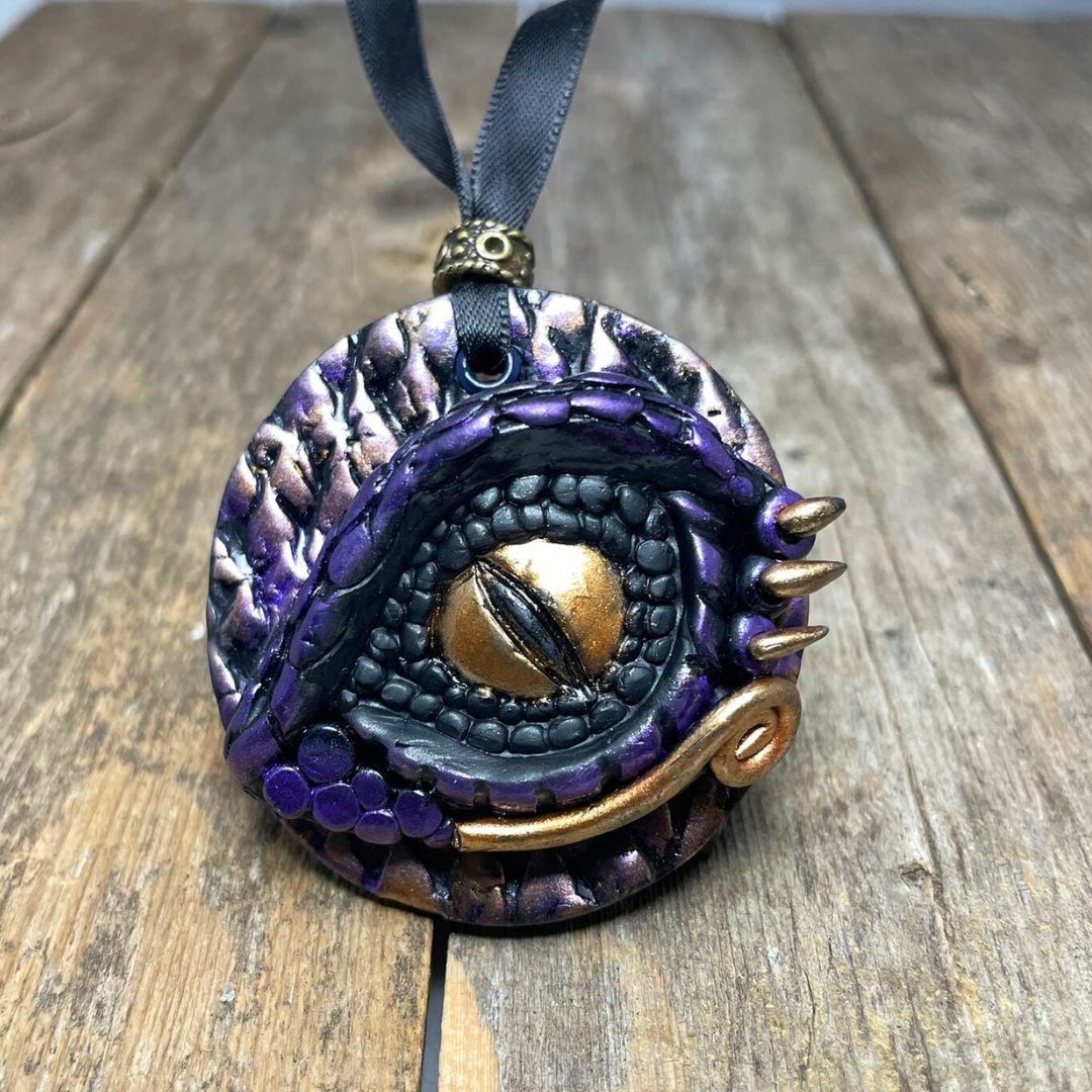 Dragon Eye Ornaments - Holiday Tree Decorations - 5 Colors