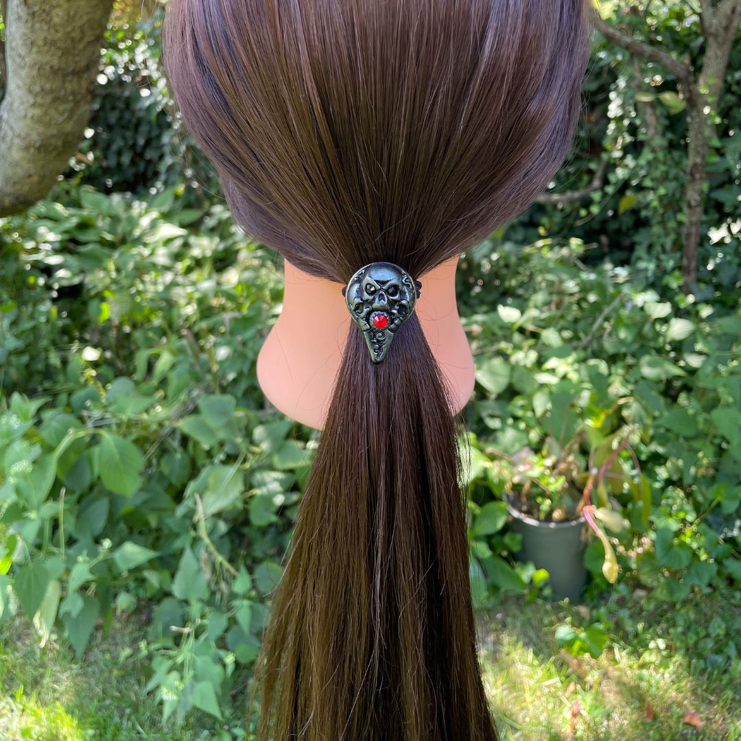 Triple Skull Hair Tie