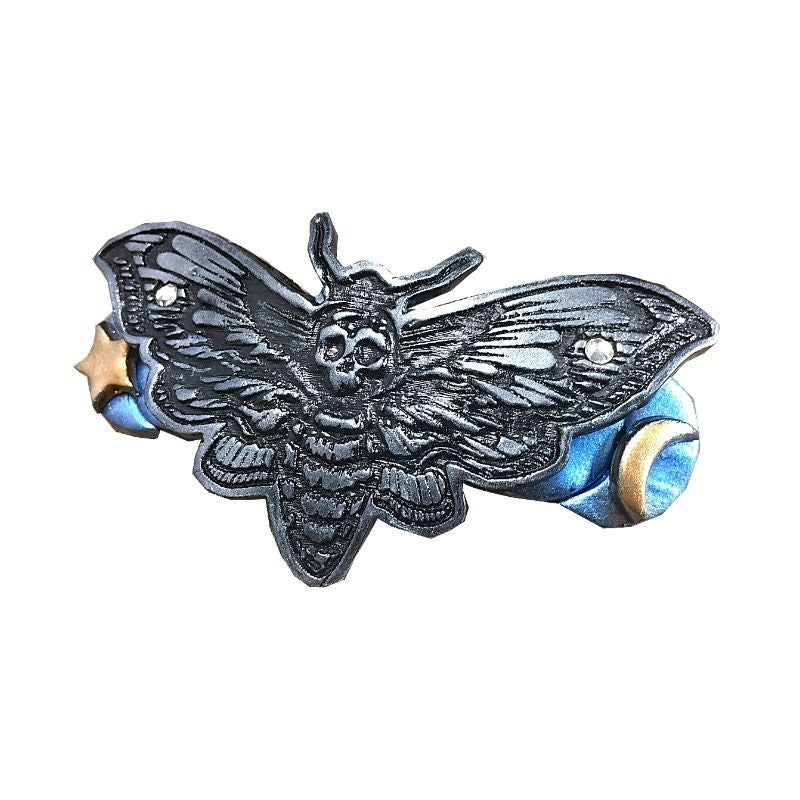 Death's Head Moth Hair Clip