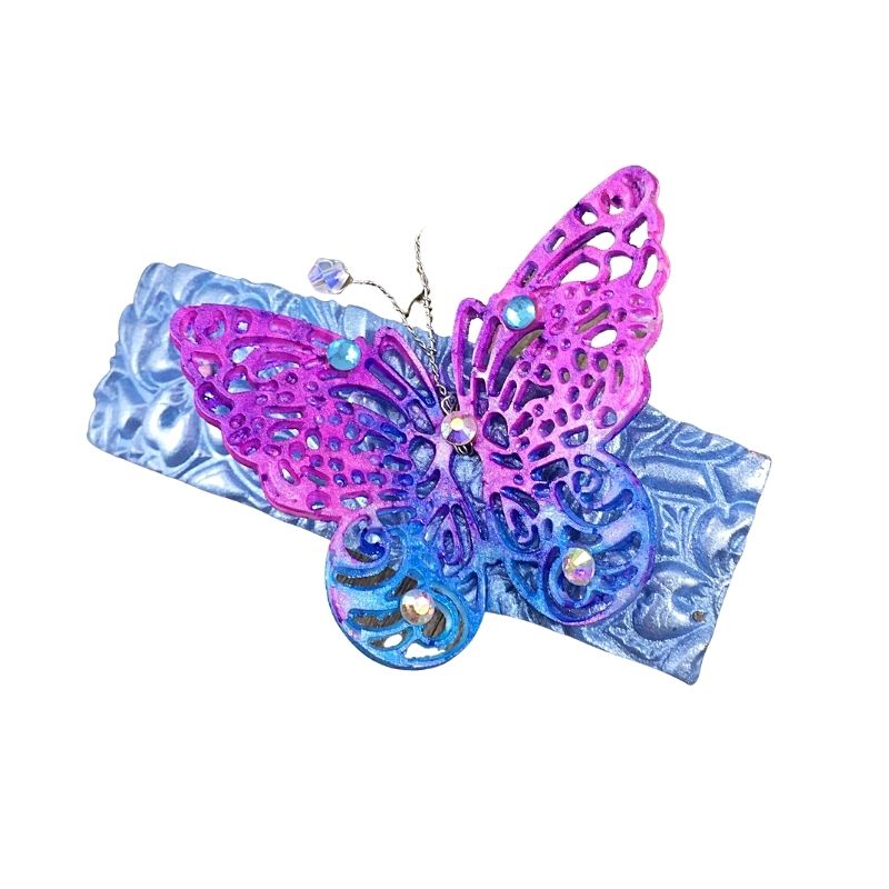 Lace 3d butterfly hair clip