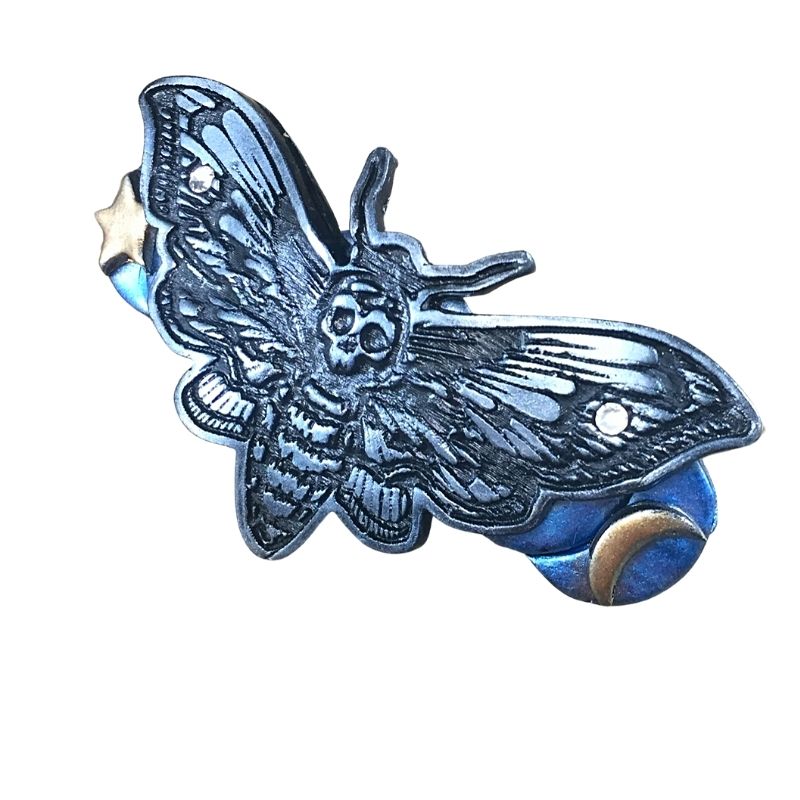 Death's Head Moth Hair Clip