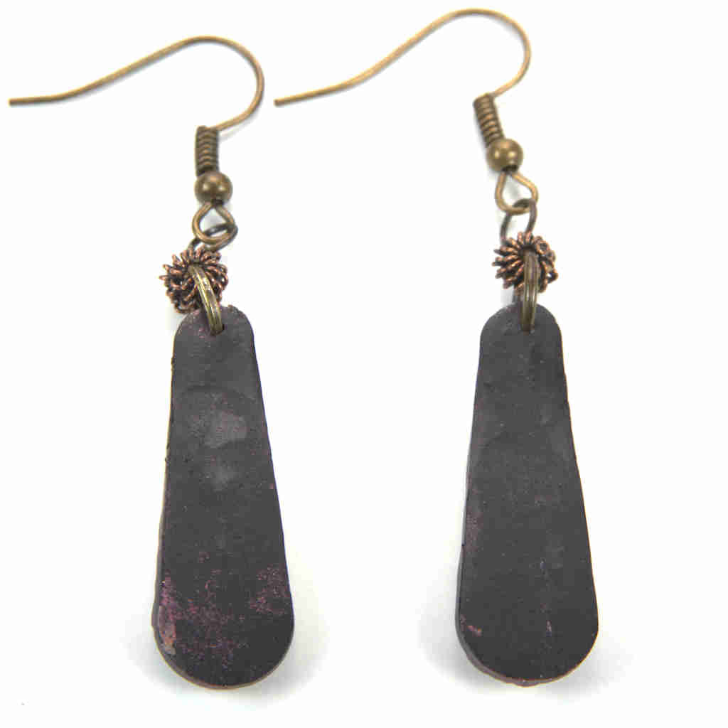 Long Tear Drop Earrings - 2 Color Options