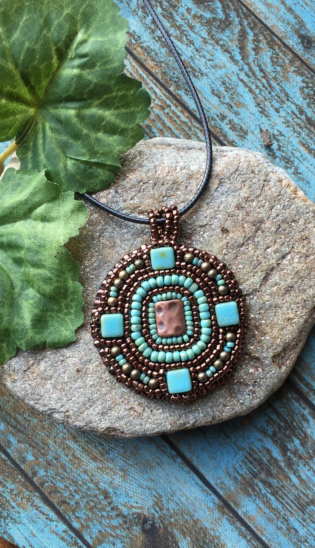 Amulet Beaded Necklace