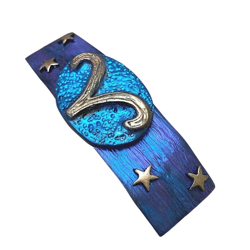 aries zodiac hair barrette