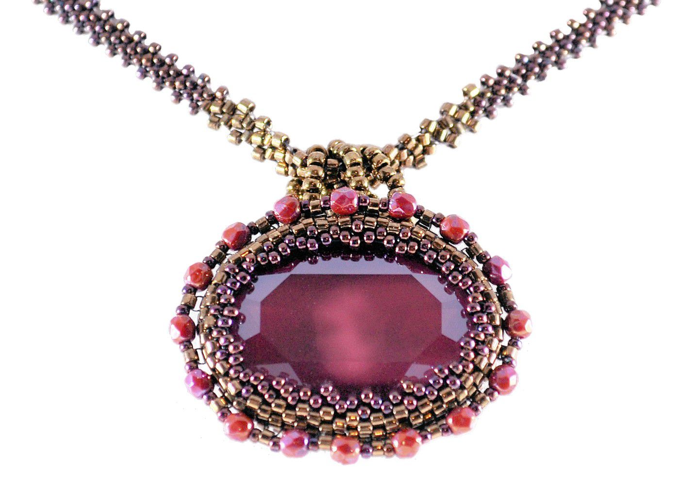 Red Victorian Necklace