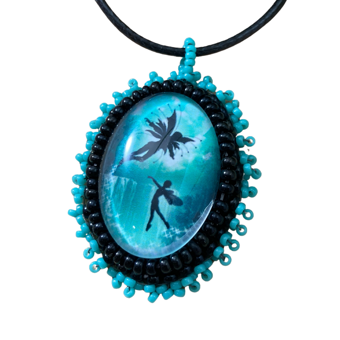 Flying Fairies Pendant - 2 Colors