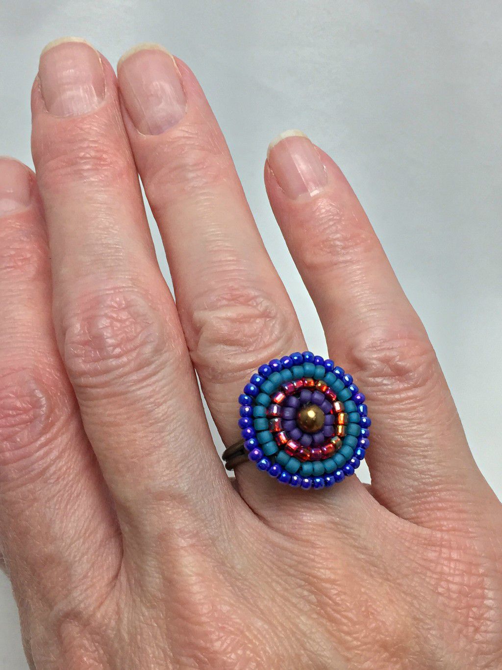 mandala happiness ring