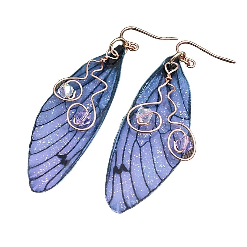 Fantasy Fairy Wing Earrings - 2 Colors