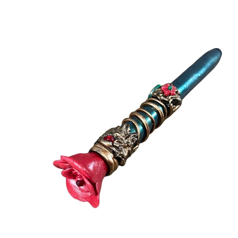 red rose wand stylus