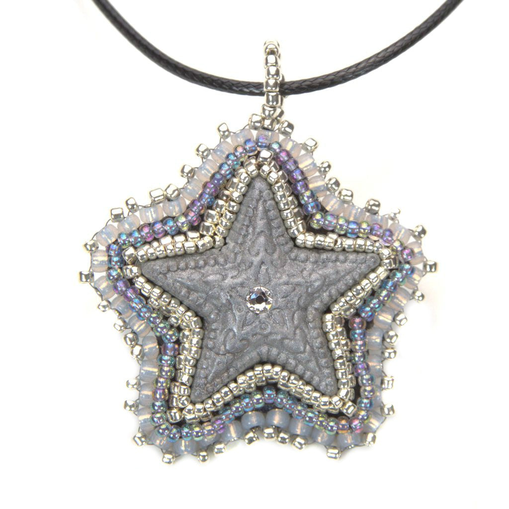 silver star necklace