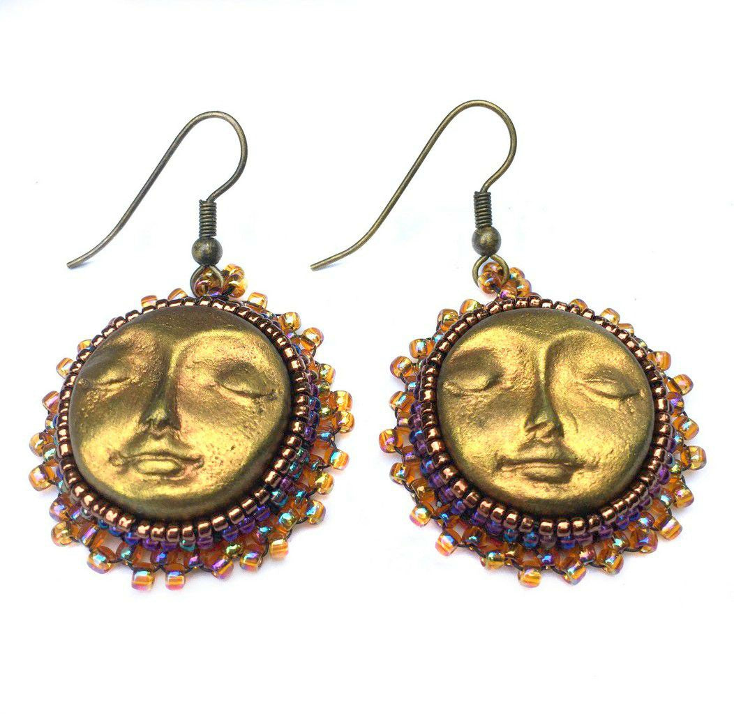 sun earrings