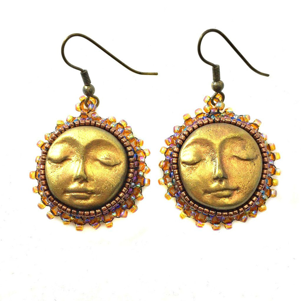 sun earrings