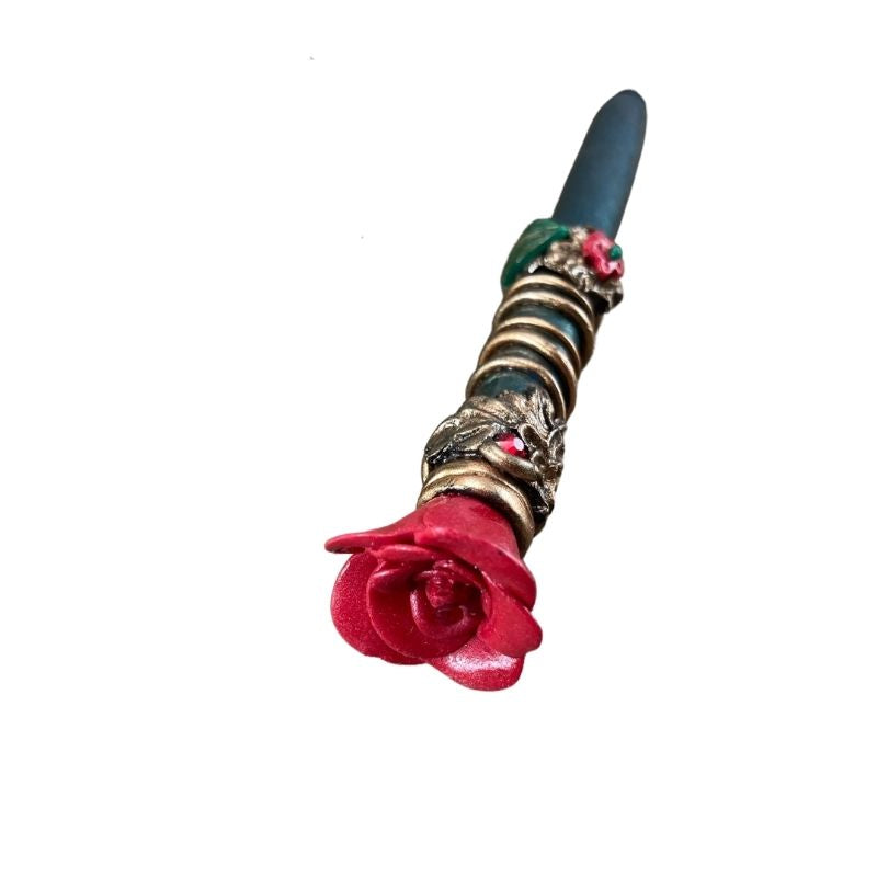 handmade rose wand touchscreen stylus pen