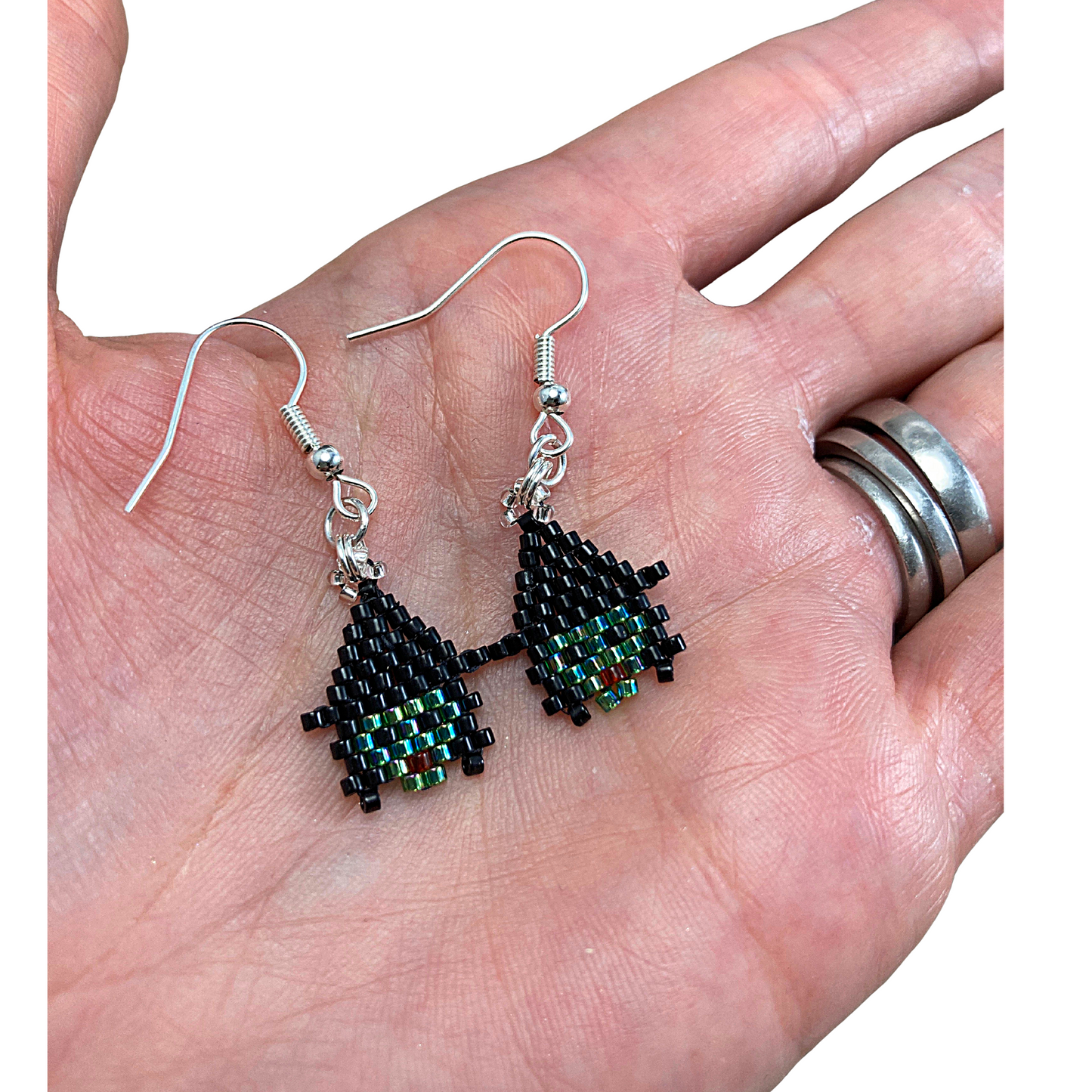 Green Witch Earrings - 2 Designs